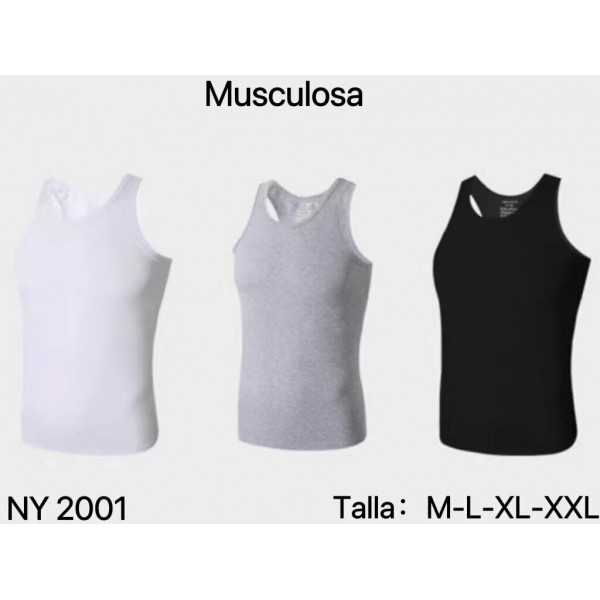 Musculosa Hombre E03 NY2001